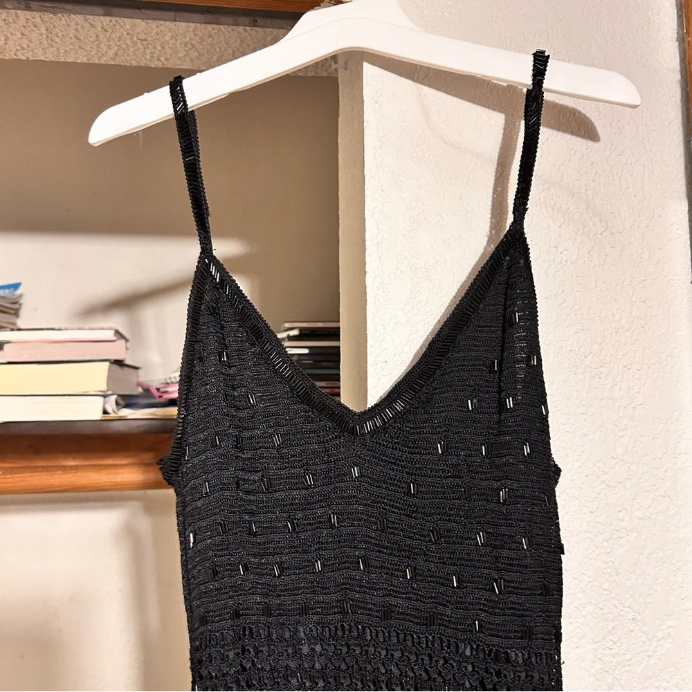 Motel Rocks Black Midi Dress - Picture 4 of 6